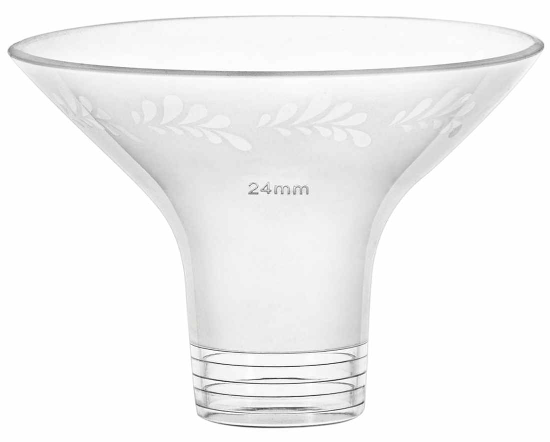 Pâlnie din silicon de schimb KikkaBoo, 24 mm
