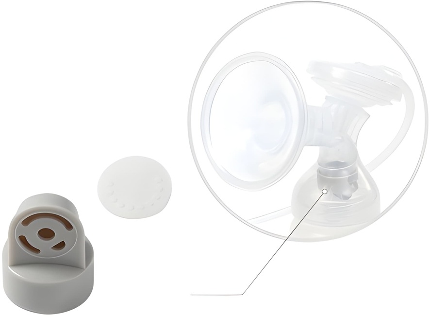 Piese de schimb pentru pompă de sân Babyono Anatomy Med/Nurse Pro - Supapă și membrană