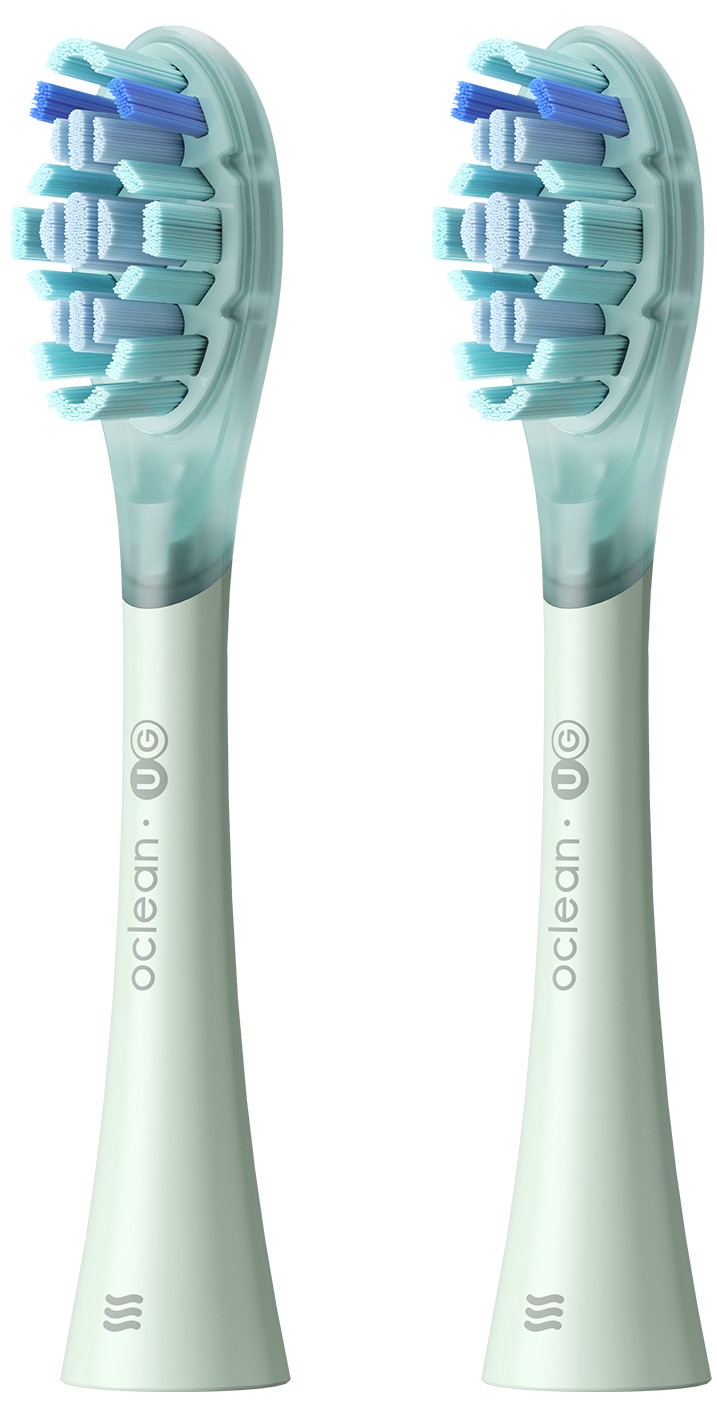 Capete de rezervă Oclean - Ultra Gum Care, 2 buc, verzi