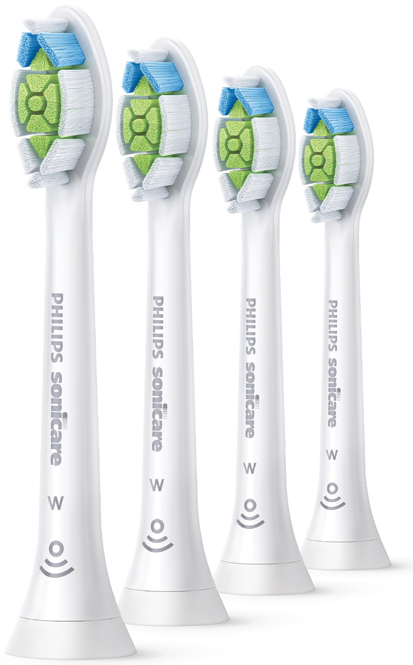 Capete de rezervă Philips Sonicare - Optimal White HX6064/87 W2 alb BrushSync - 4 buc.