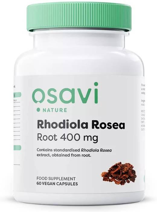 Rhodiola Rosea Root, 400 mg, 60 capsule, Osavi