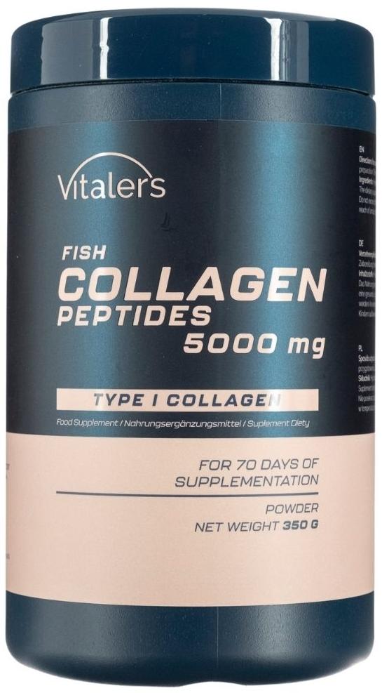 Peptide de colagen din pește, 5000 mg, 350 g, Vitaler's