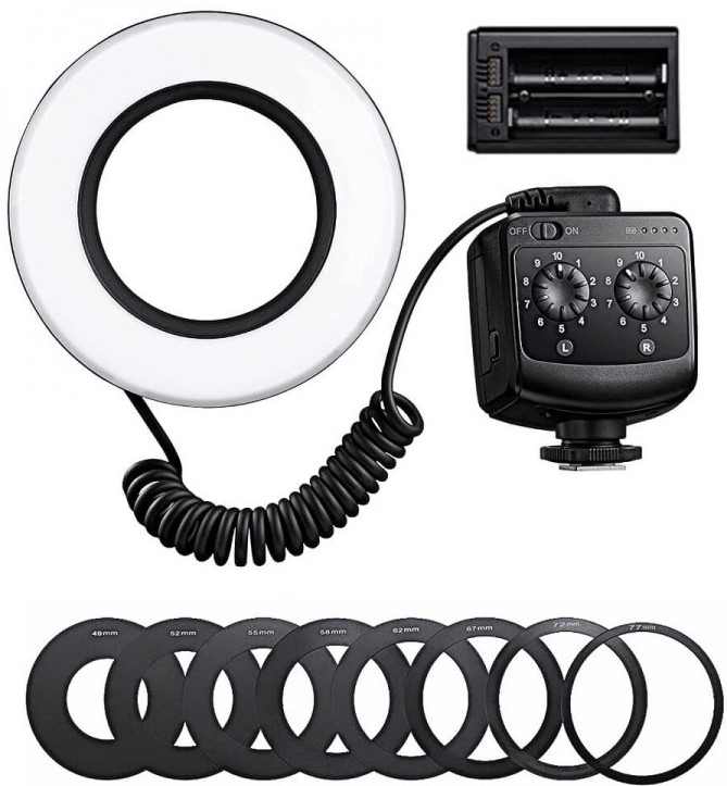 Iluminare LED cu inel Godox - Ring 72, 13.2cm, 5600K