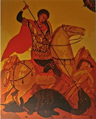 Desen de numere Newart - W1702, 40 x 50 cm