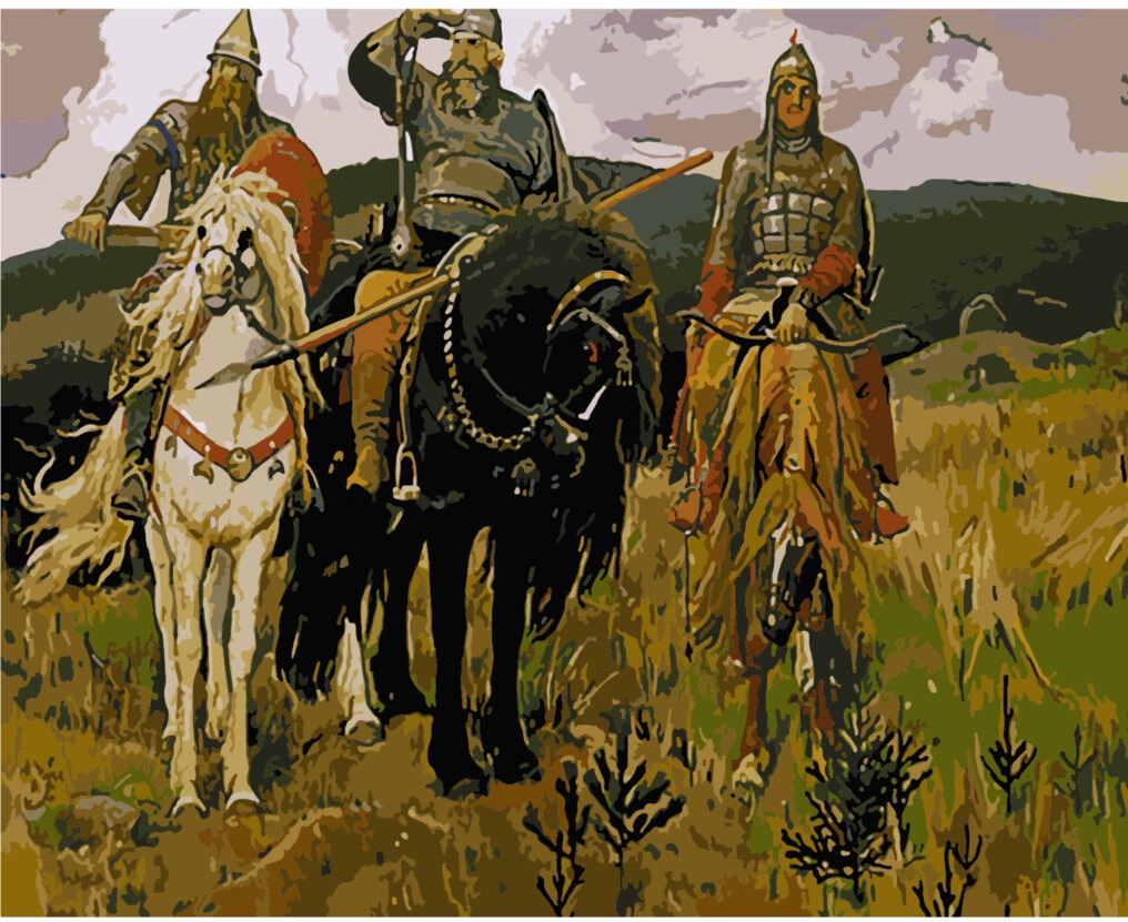 Kit pentru desen Picteaza dupa numere Newart - W5792, 40 x 50 cm