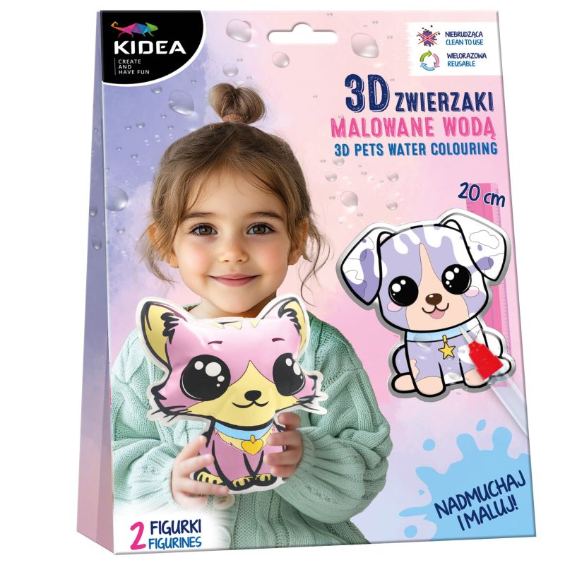 Pictură cu apă Kidea – Animale magice