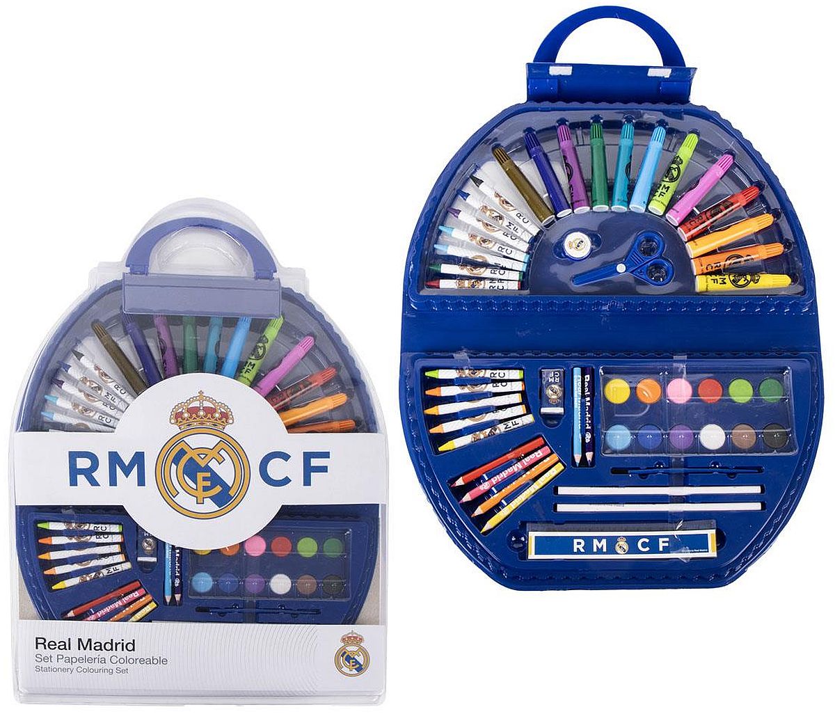 Set de desen Cerda Real Madrid - Într-o servietă, 50 piese