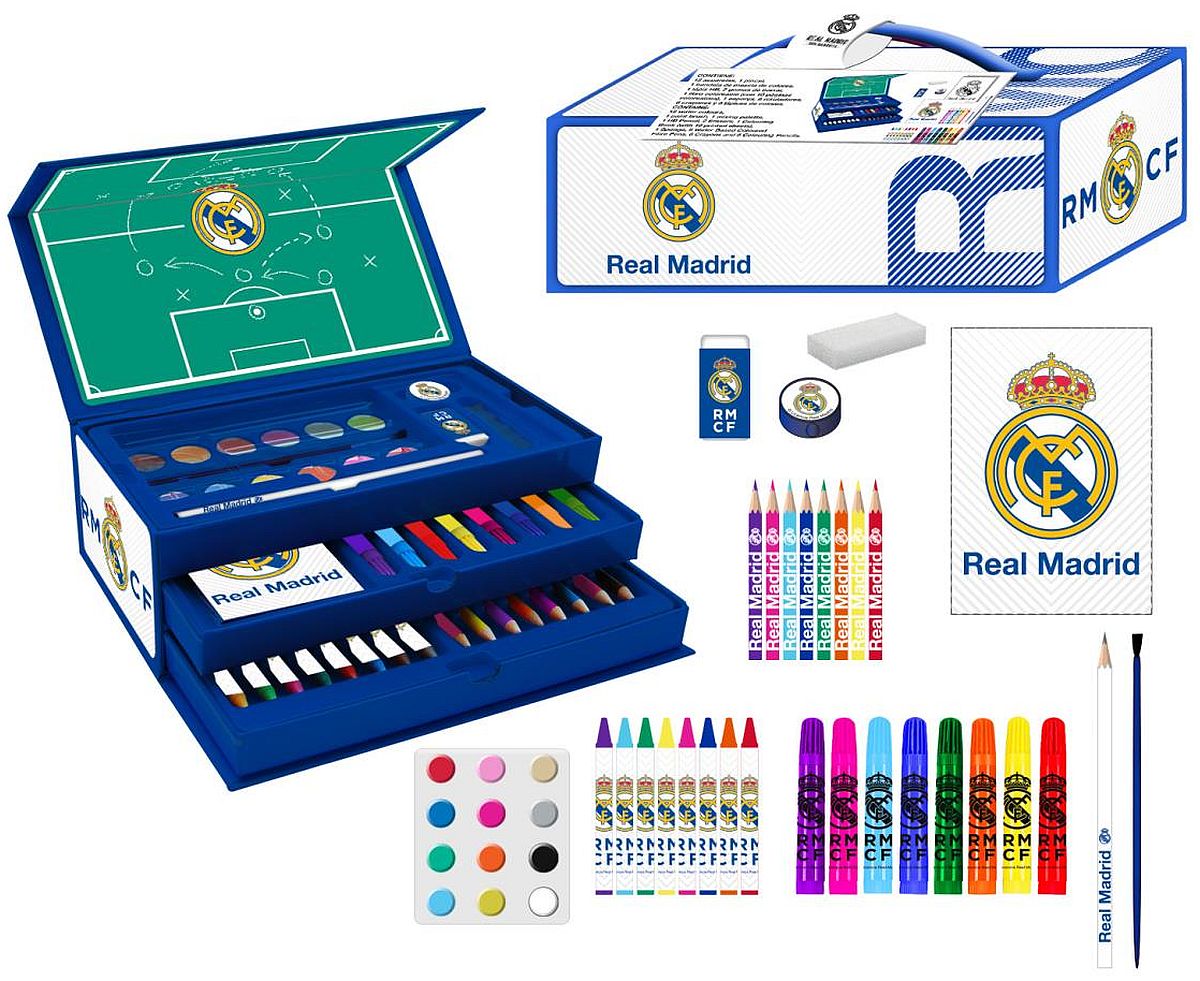 Set de desen  Cerda Real Madrid - Într-un caz cu 3 niveluri