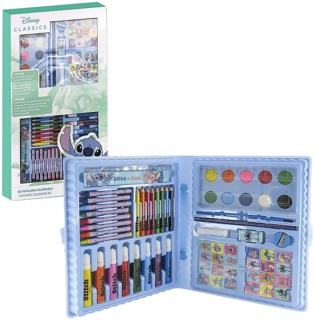 Set de desen Cerda Stitch - Într-o valiză, 33 piese