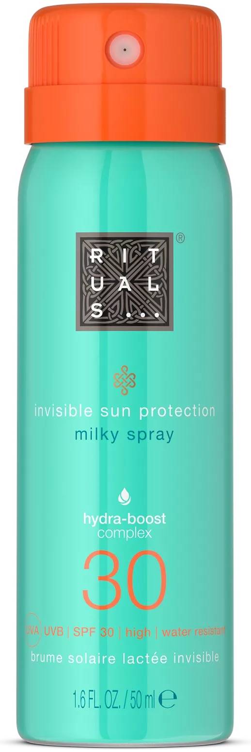 Rituals The Ritual Of Karma Spray de corp cu lapte cu protecție solară, SPF30, 50 ml