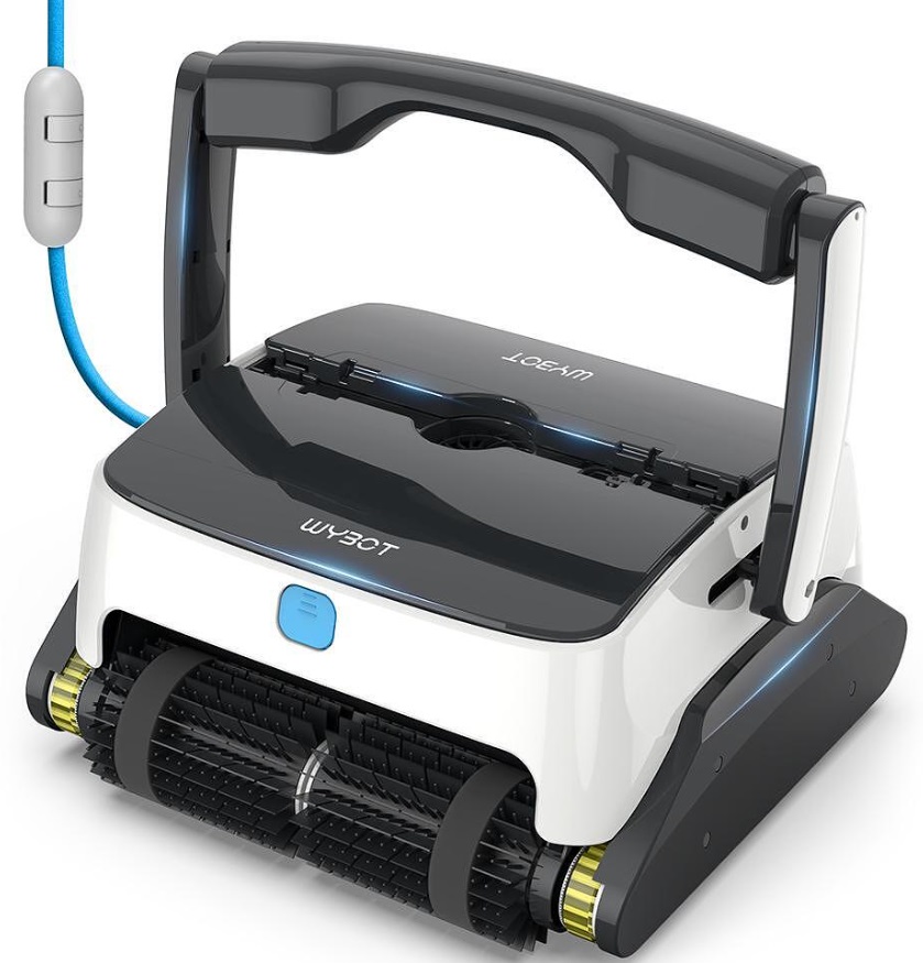 Robot pentru curățarea piscinei Wybot - Opson Pro, negru/alb