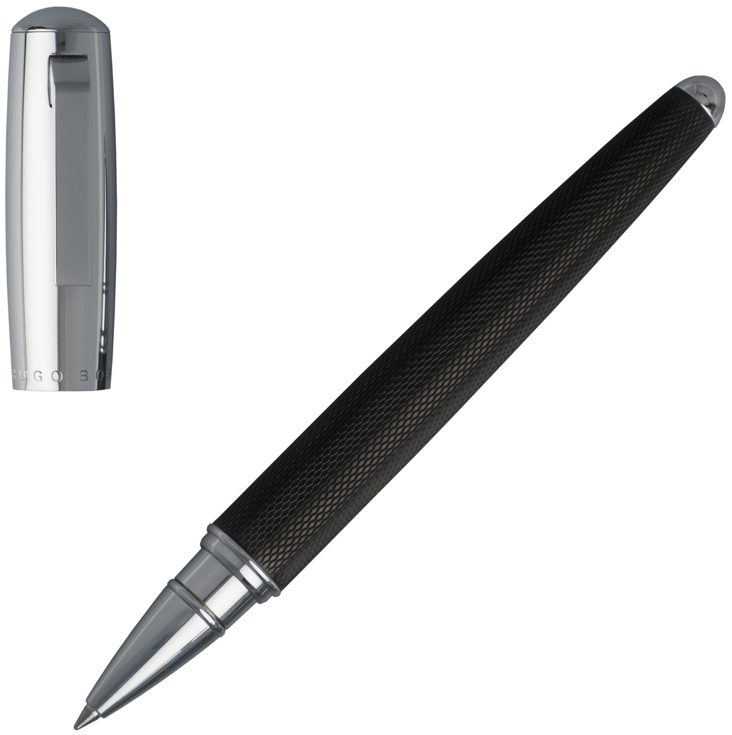 Roller Hugo Boss Pure - argintiu-negru