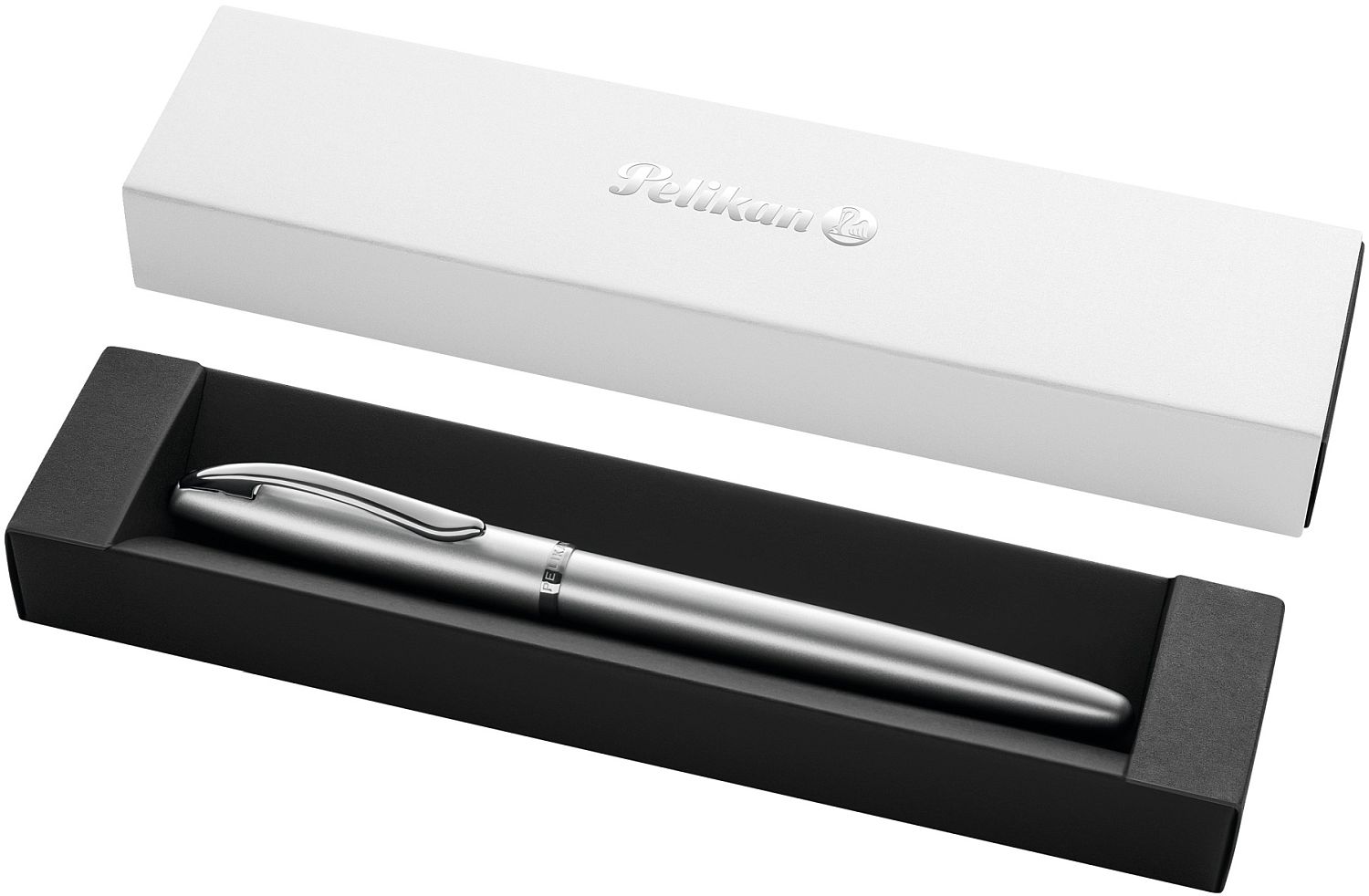 Roller Pelikan Jazz - Noble Elegance, Silver, în cutie