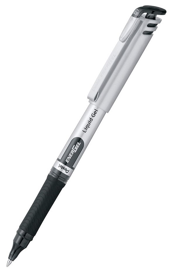 Roller Pentel - Energel BL 17 - 0.7 mm, negru