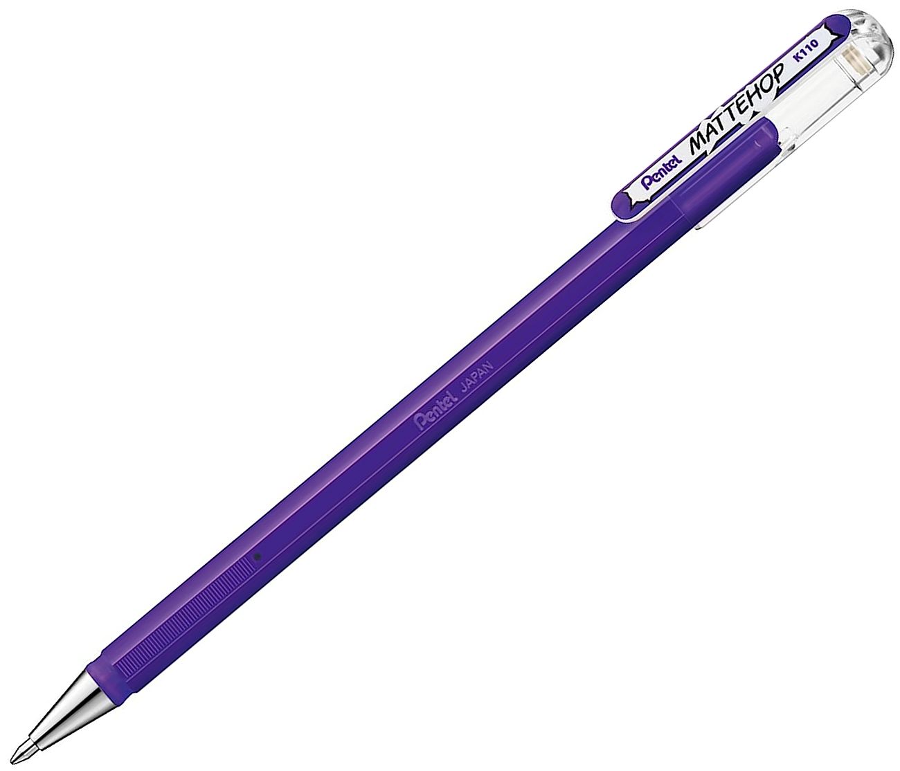 Pentel Mattehop Roller - violet, 1,0 mm