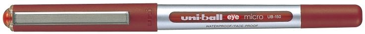 Roller Uni Eye Micro - UB-150, 0,5 mm, rosu