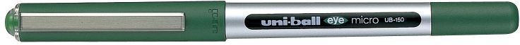 Roller Uni Eye Micro - UB-150, 0,5 mm, verde