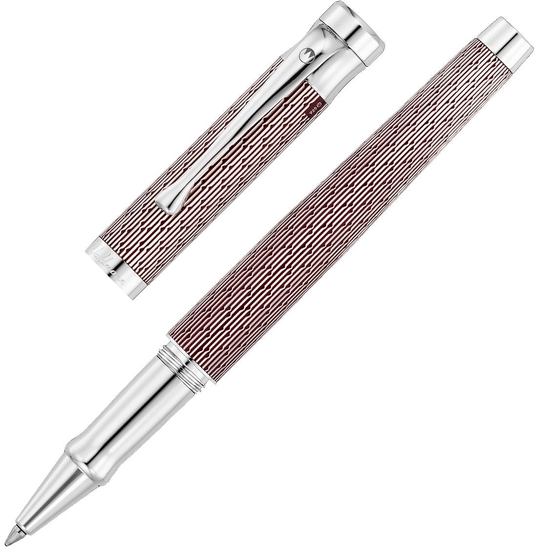 Waldmann Tango Roller - Argintiu, Burgundia