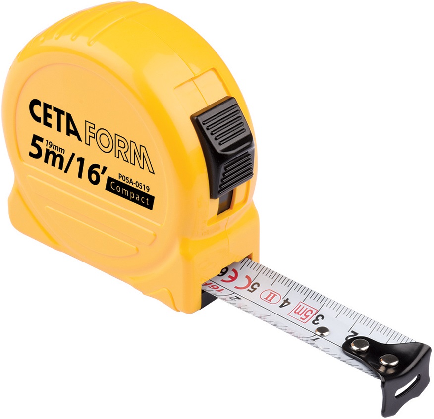 Flexometro Ceta Form - Compact, 5 x 16 mm