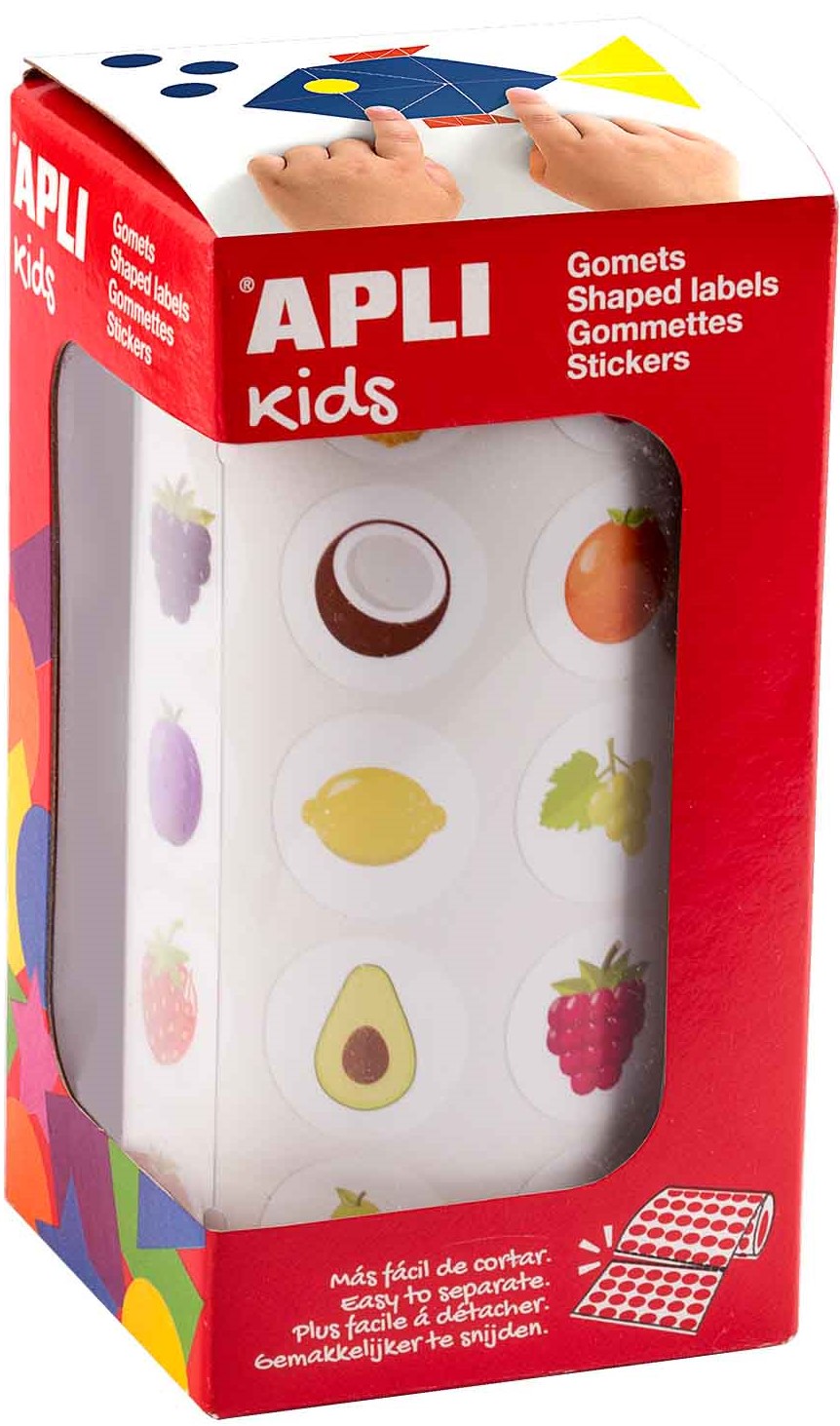 Rolă de autocolante  Apli Kids - Fructe