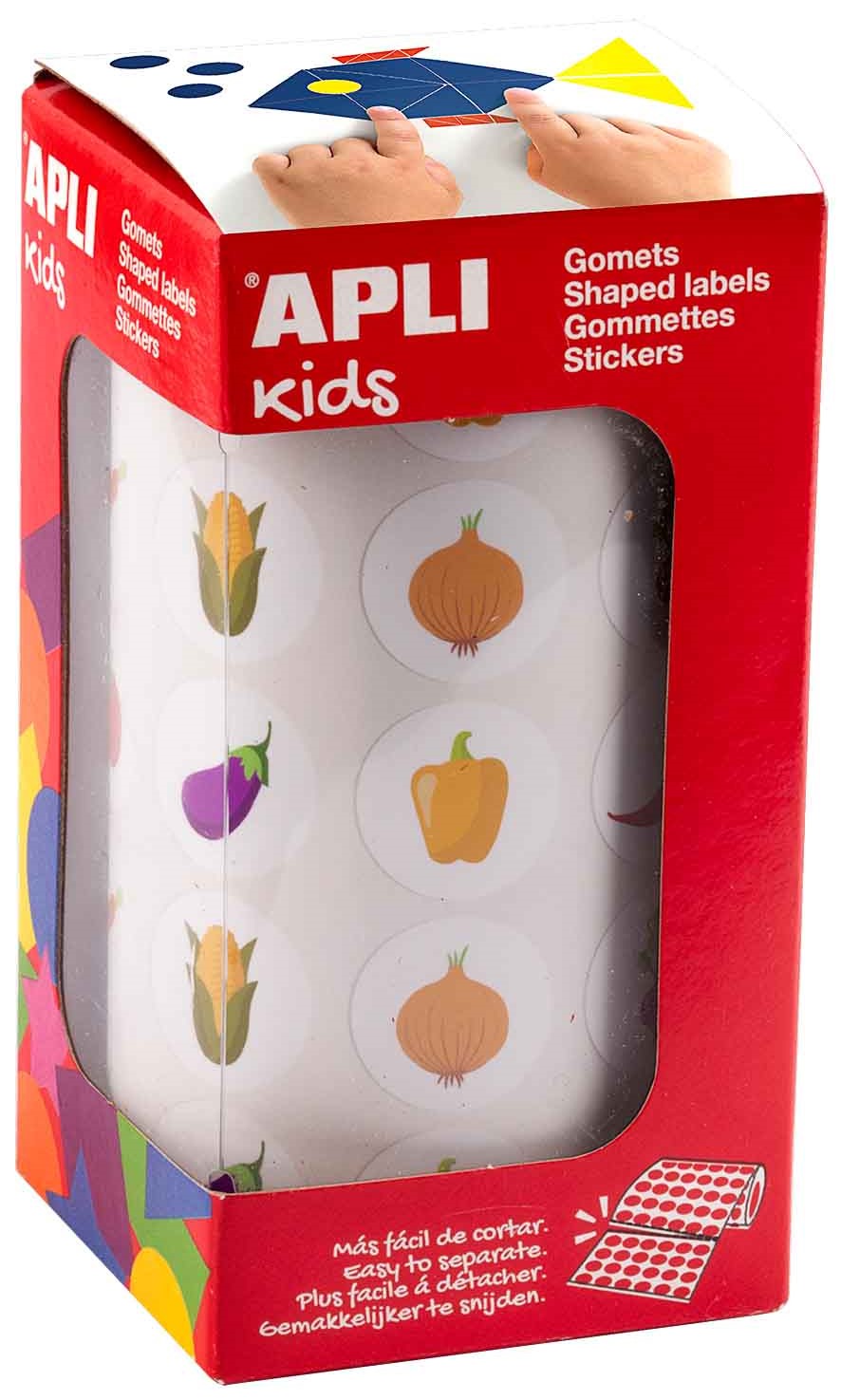 Rolă de autocolante  Apli Kids - Legume