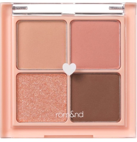 Rom&amp;nd Paletă de farduri de pleoape  Better Than Eyes, 01 Dry Mango Tulip, 4 culori