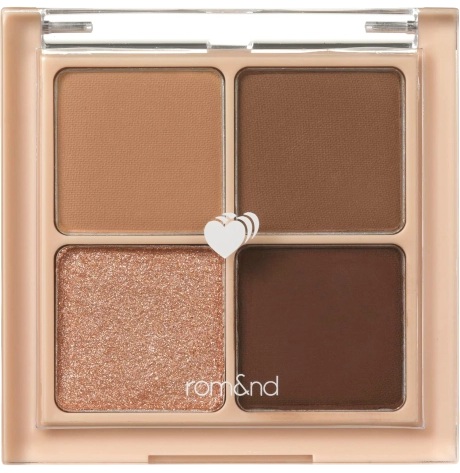Rom&amp;nd Paletă de farduri de pleoape  Better Than Eyes, 03 Dry Ragras, 4 culori