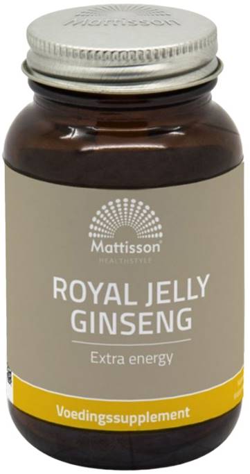 Royal Jelly Ginseng, 60 capsule, Mattisson Healthstyle