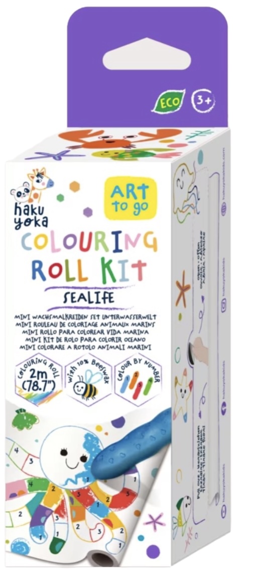 Kit rola de desenat pe numere. Haku Yoka - imagine 2