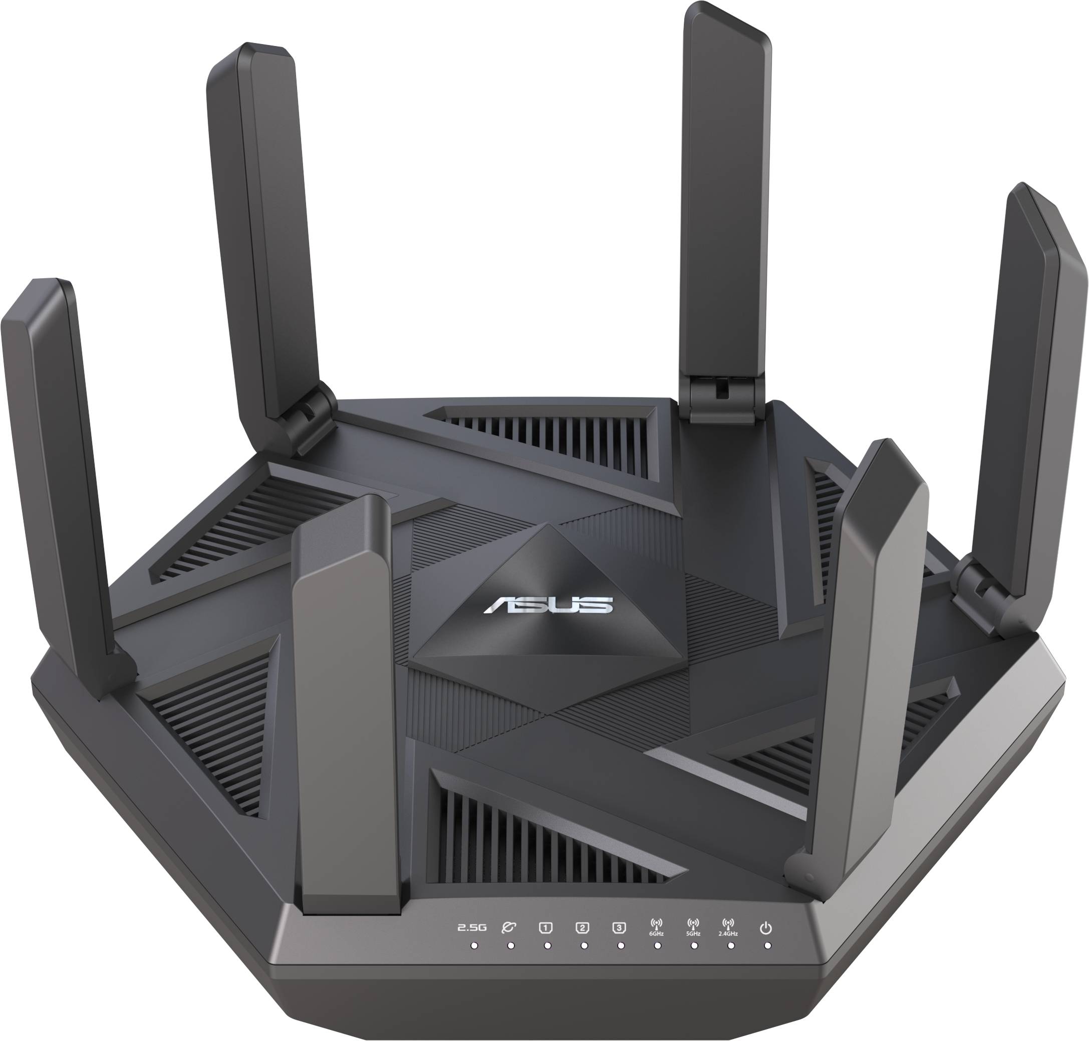 Router ASUS - RT-AXE7800, 7.8Gbps, Negru