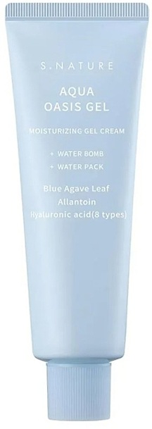 S.Nature Aqua Cremă-gel hidratantă pentru față Oasis, 80 ml