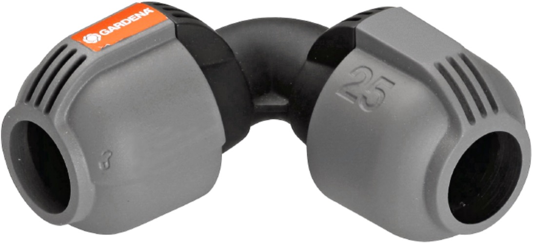 Conector furtun Gardena - Conector rapid F - conector rapid F, unghiular, ⌀25 mm