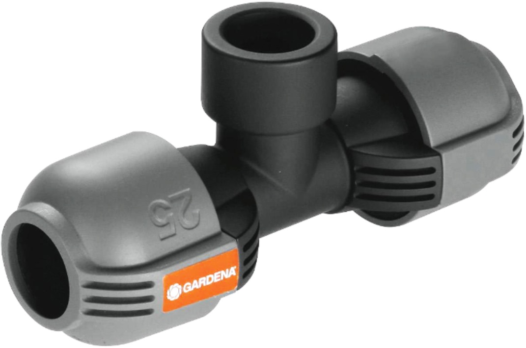 Conector furtun Gardena - Conector rapid cu filet F, în formă de T, 3/4''х25mm