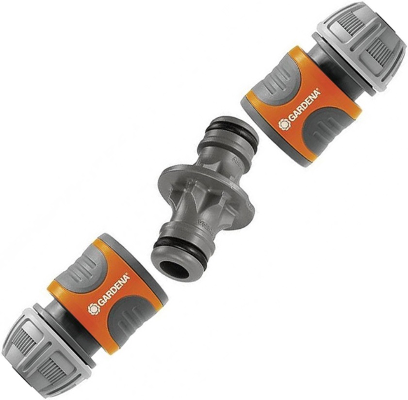 Conector furtun  Gardena - Kit de eliberare rapidă, 1/2''