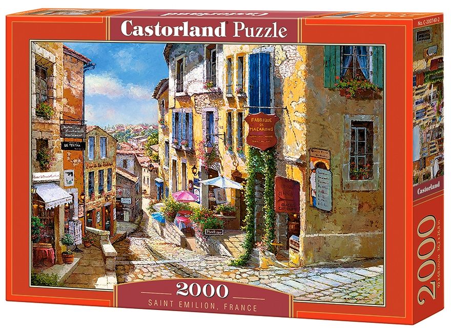Puzzle Castorland din 2000 de piese - Sen Emilion, Franta