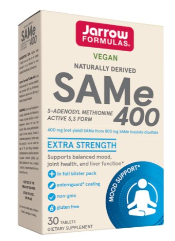 SAMe, 400 mg, 30 tablete, Jarrow Formulas