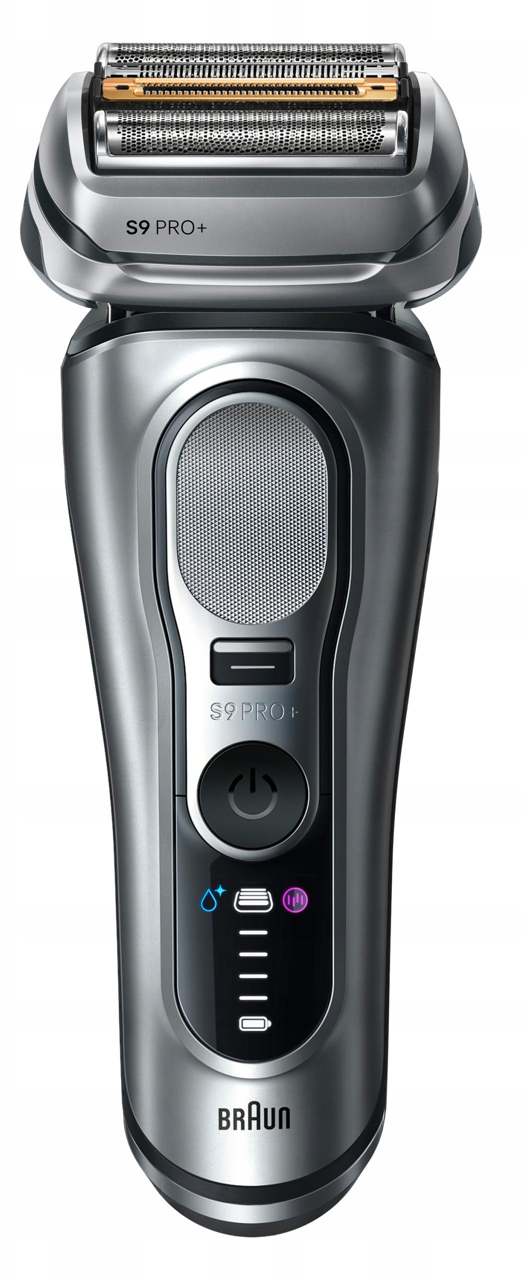 Aparat de ras Braun - Series 9 PRO+ cu stație, argintiu