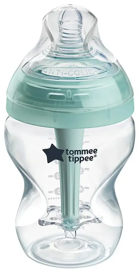 Biberon cu autosterilizare Advanced Anti-colici Natural Start, 0 luni+, 260 ml, Tommee Tippee - imagine 2
