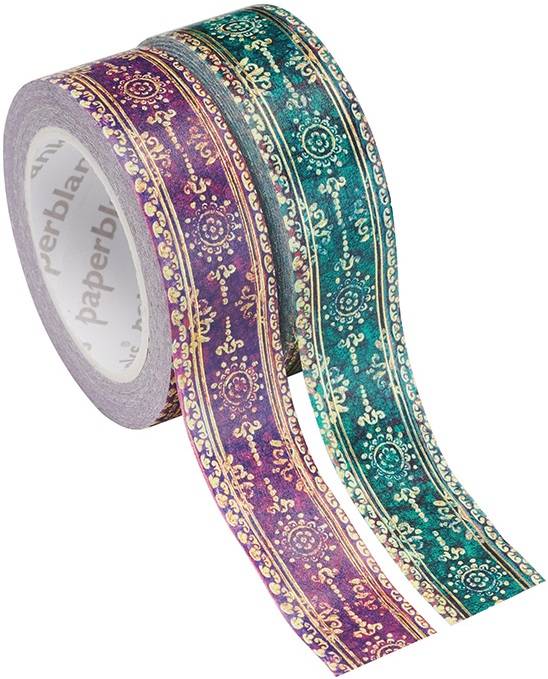 Banda autoadeziva Paperblanks - Oceania & Viola, 2 buc.