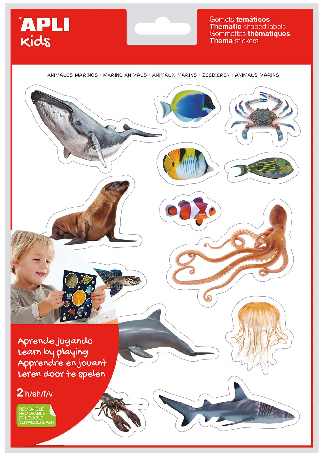 Forme autoadezive Apli - Animale marine