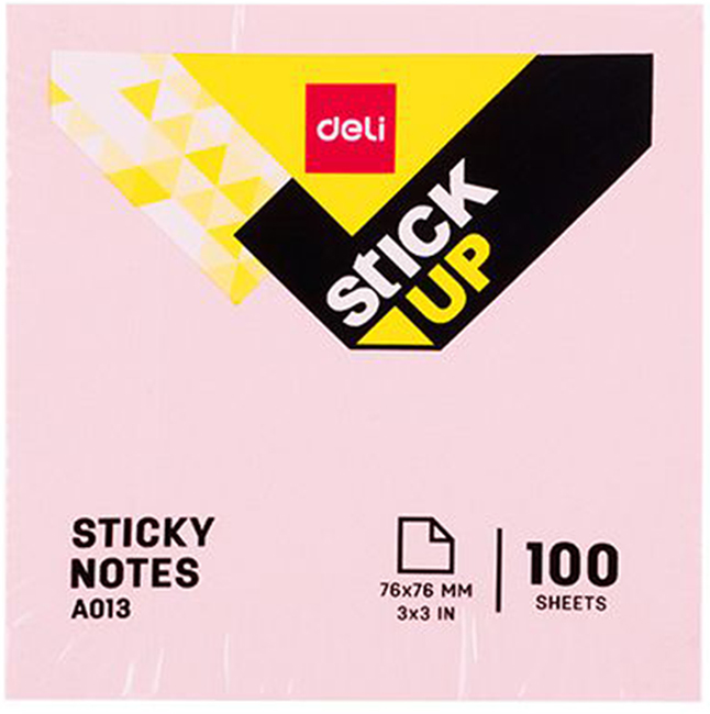 Foi autoadezive Deli Stick Up - EA01303, pastel, roz