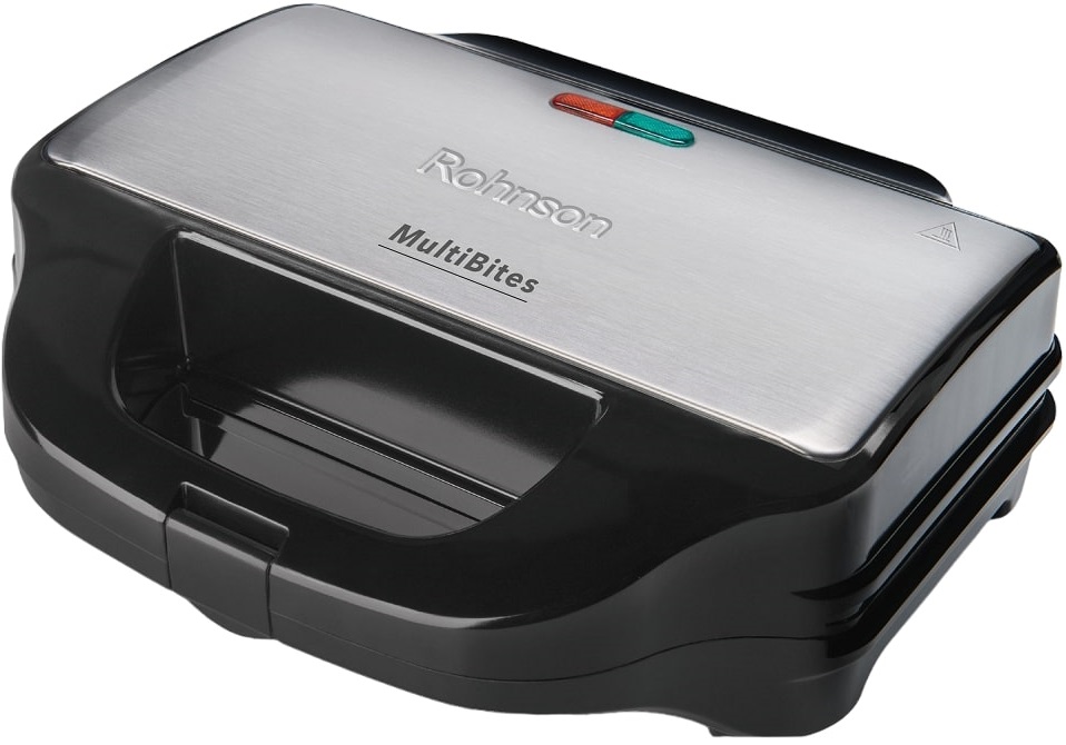 Toster de sandvici Rohnson - R-2684, 900W, 1 treaptă , argintiu /negru