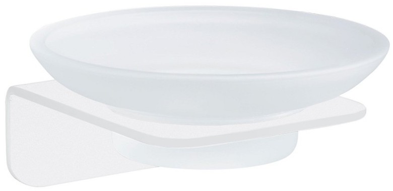 Săpunieră Inter Ceramic - Eleanor, albă