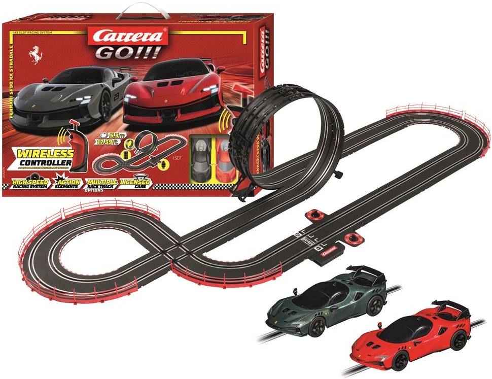Pistă de curse Carrera Go - Ferrari Supercar Power, 5.3 m