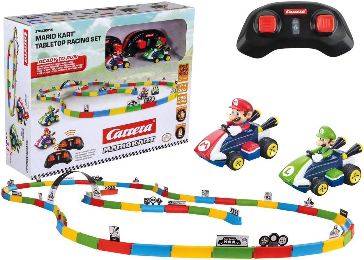Pistă de curse Carrera - Mario Kart, Mario &amp; Luigi, 1:50