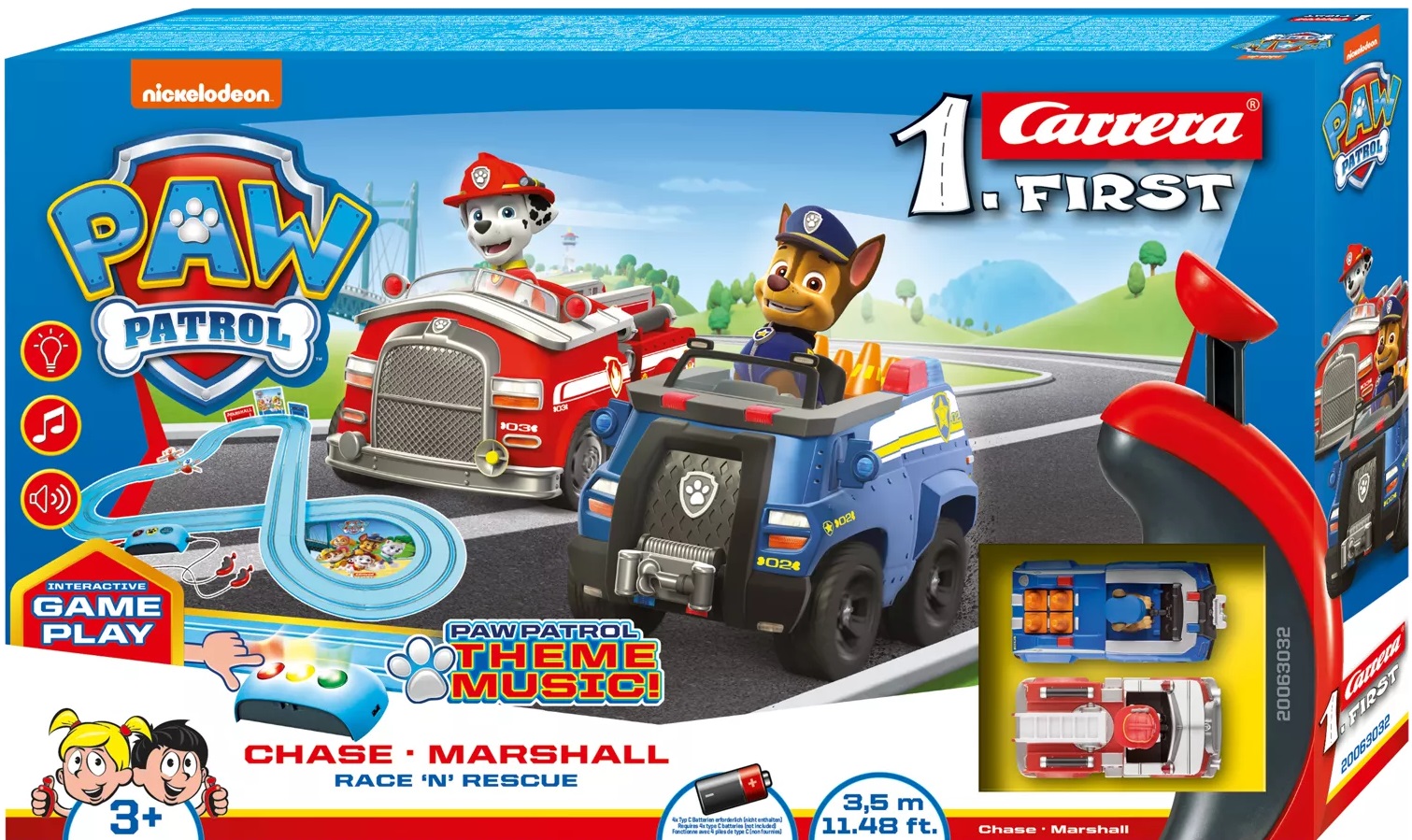 Carrera Raceway - Prima cursă de salvare a Patrulei de câini