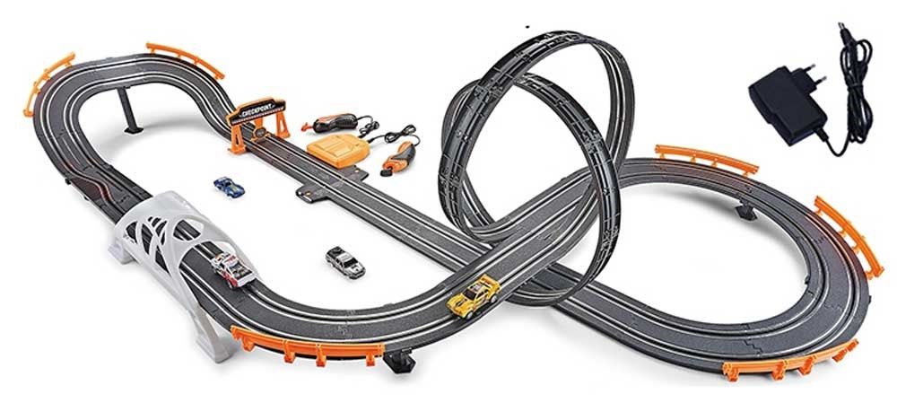 Pistă de curse Ocie - Soba Slot Track Master, 615 cm, cu 4 mașini