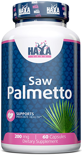 Saw Palmetto, 200 mg, 60 capsule, Haya Labs