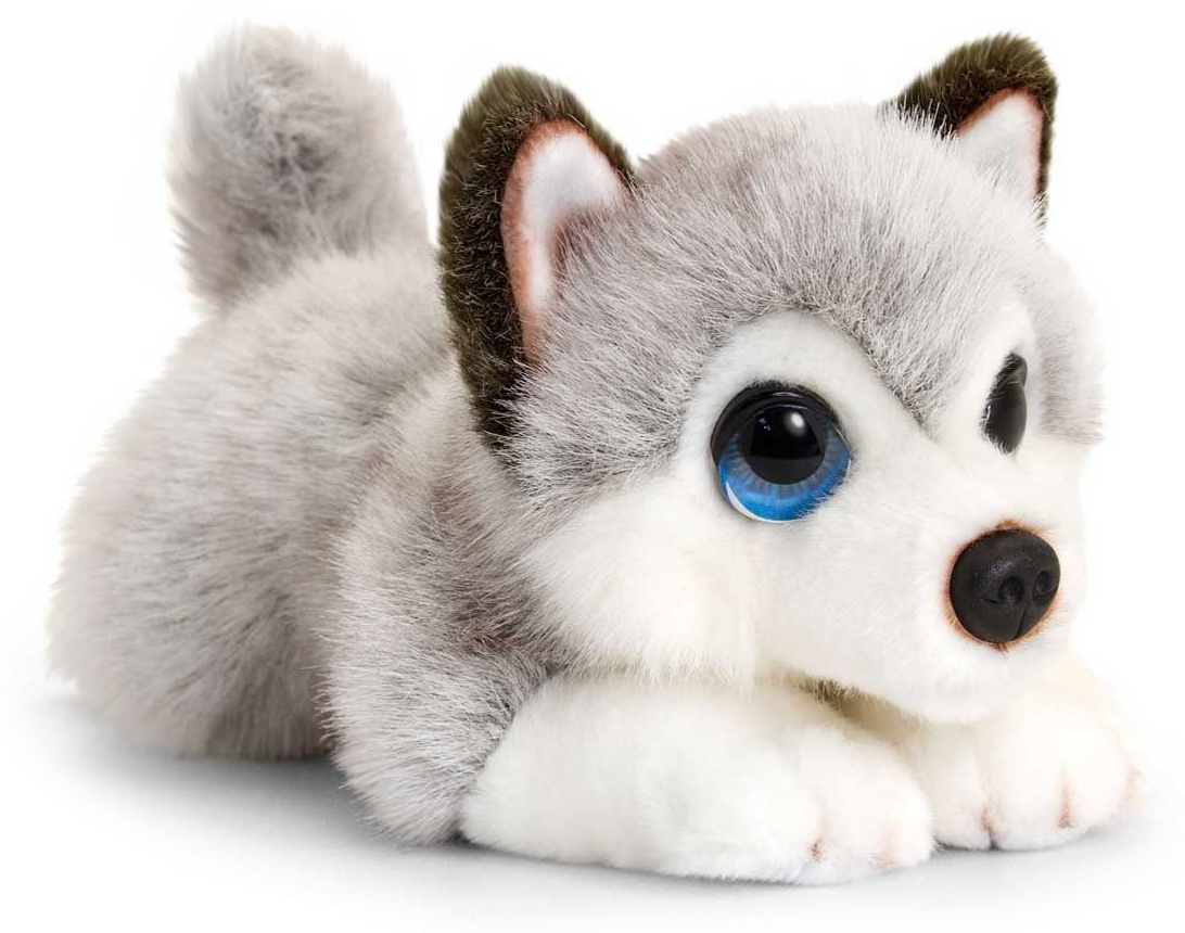 Jucarie de plus Keel Toys -  Husky, 25 cm