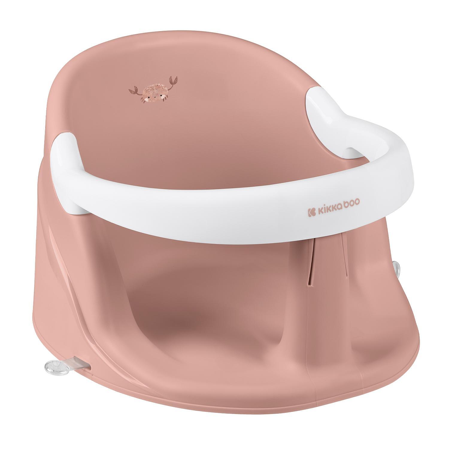 Scaun pentru baie KikkaBoo - Ocean Deep, Blush